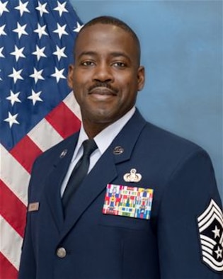 Chief Master Sgt. Marcus R. Snoddy, the 96th Test Wing command chief.