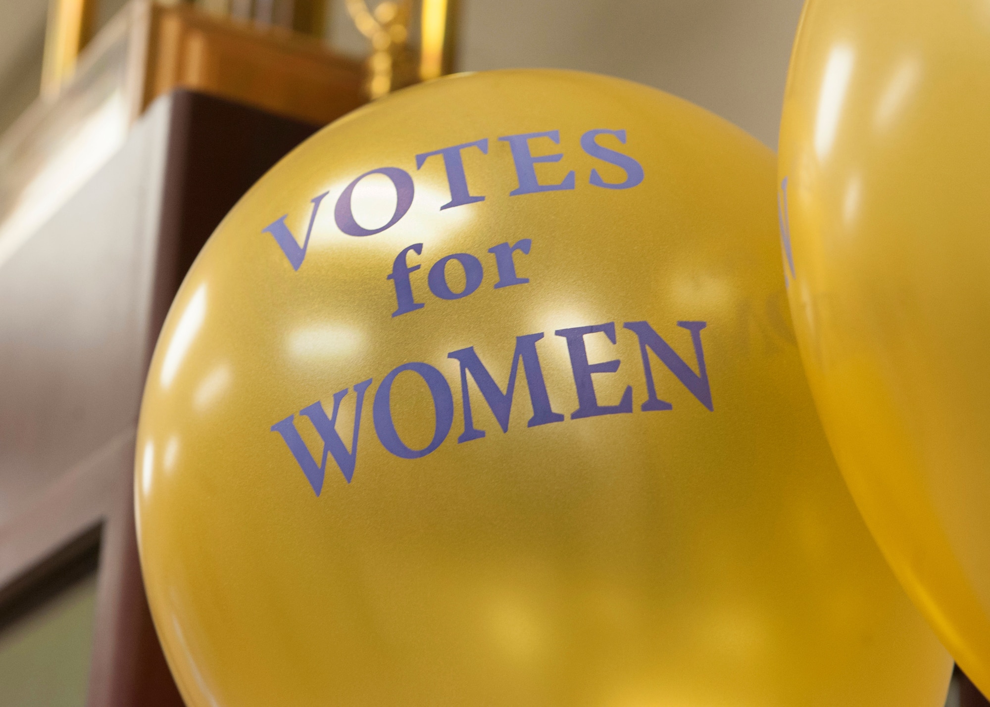 The first committee for Women’s Equality Day was started recently by two 23d Force Support Squadron Airmen at Moody Air Force Base, Ga., Aug. 19, 2013. Women’s Equality Day is proclaimed every year on Aug. 26, the day women were granted the right to vote in 1920. Since 1971, every U.S. president has published a proclamation commemorating the accomplishment. (U.S. Air Force photo by Senior Airman Eileen Meier/Released)