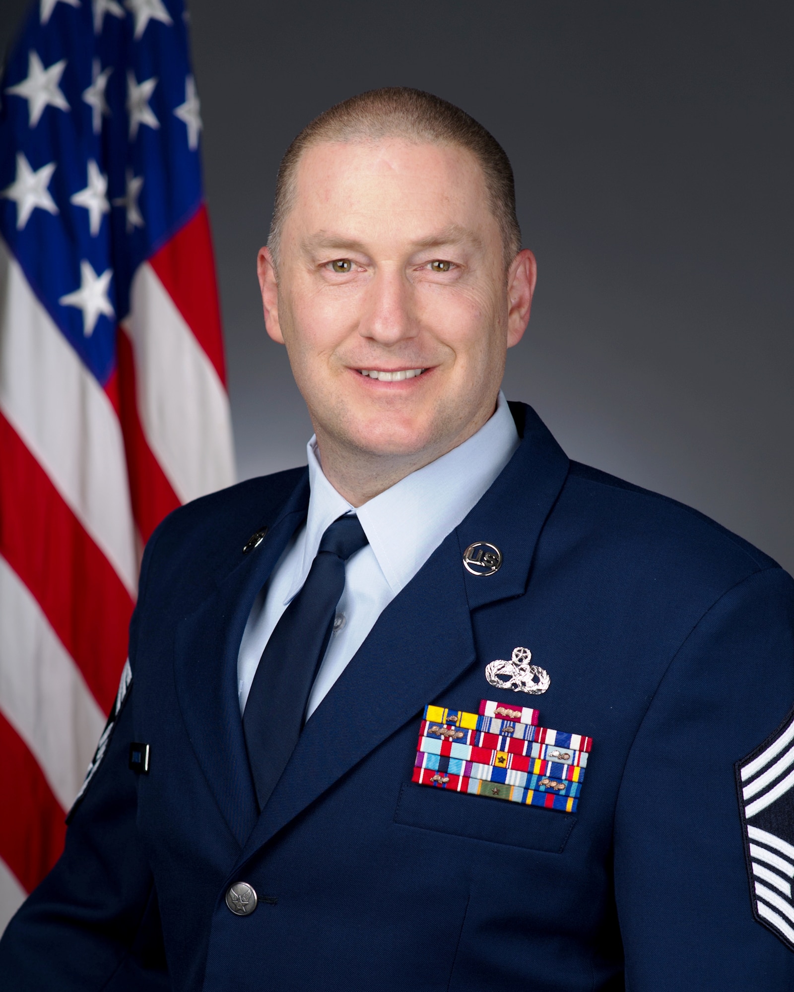 Chief Master Sgt. Robert Johnson, 570th Contingency Response Group Superintendent
