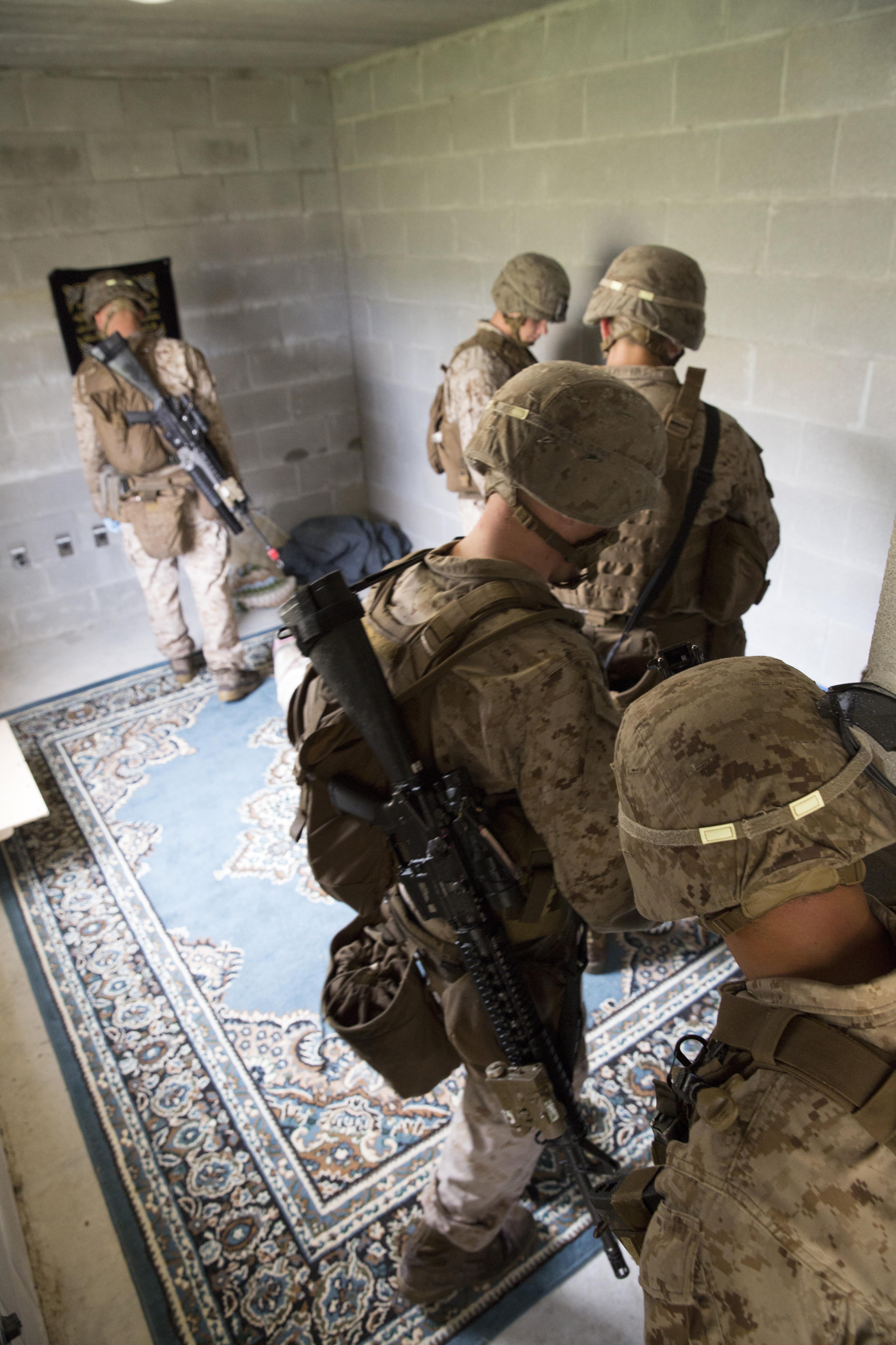 BLT 1/6 Marines complete tactical site exploitation training > 22nd