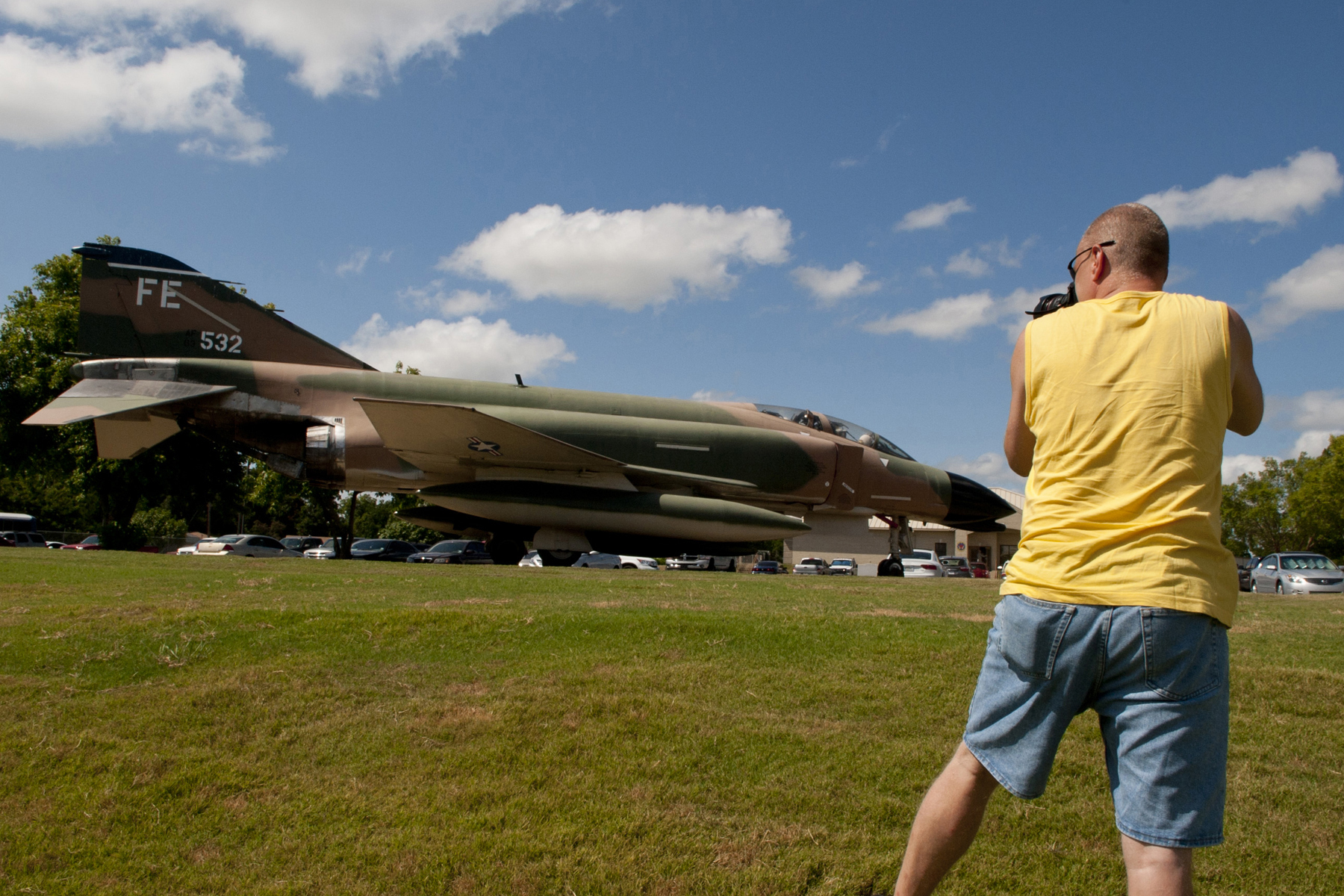 International photographer captures preserved F-4 Phantom for book