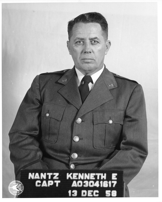 Kenneth E. "Ken" Nantz; Colonel; 1958 Photo; Personnel Officer 156th Fighter Interceptor Group