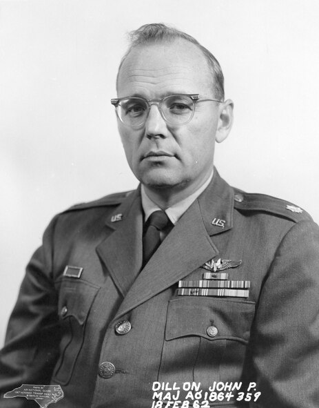 John P. Dillon; Maj; 1962 Photo; Unk Positions and Units