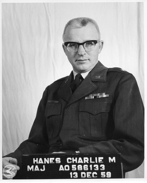 Charles M. Hanes; Colonel; 1959 Photo; Chief of Supply; 145th Combat Support Squadron Commander