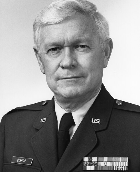 Clifton N. "Tip" Bishop; B Gen; 1980's Era Photo; Commander North Carolina Air National Guard; Assistant Adjutant General for Air, NCANG