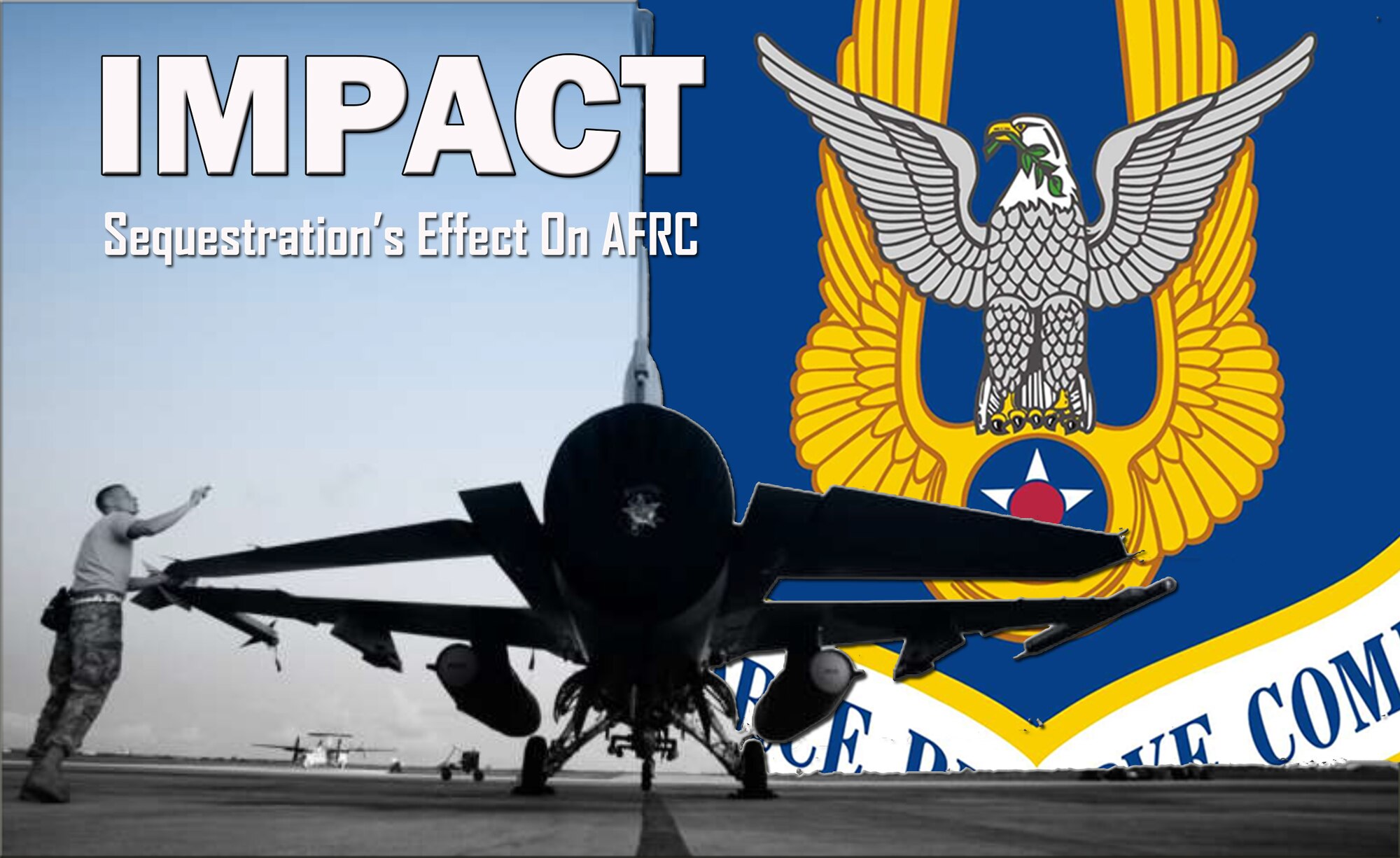 Many Air Force Reserve Command flying units reported reduced aircraft availability for training due to maintenance. The furlough of aircraft maintenance personnel has disrupted aircraft maintenance schedules, reducing 12- and 24-hour fix rates and reducing mission capable rates for aircraft. (U.S. Air Force graphic/Philip Rhodes)

