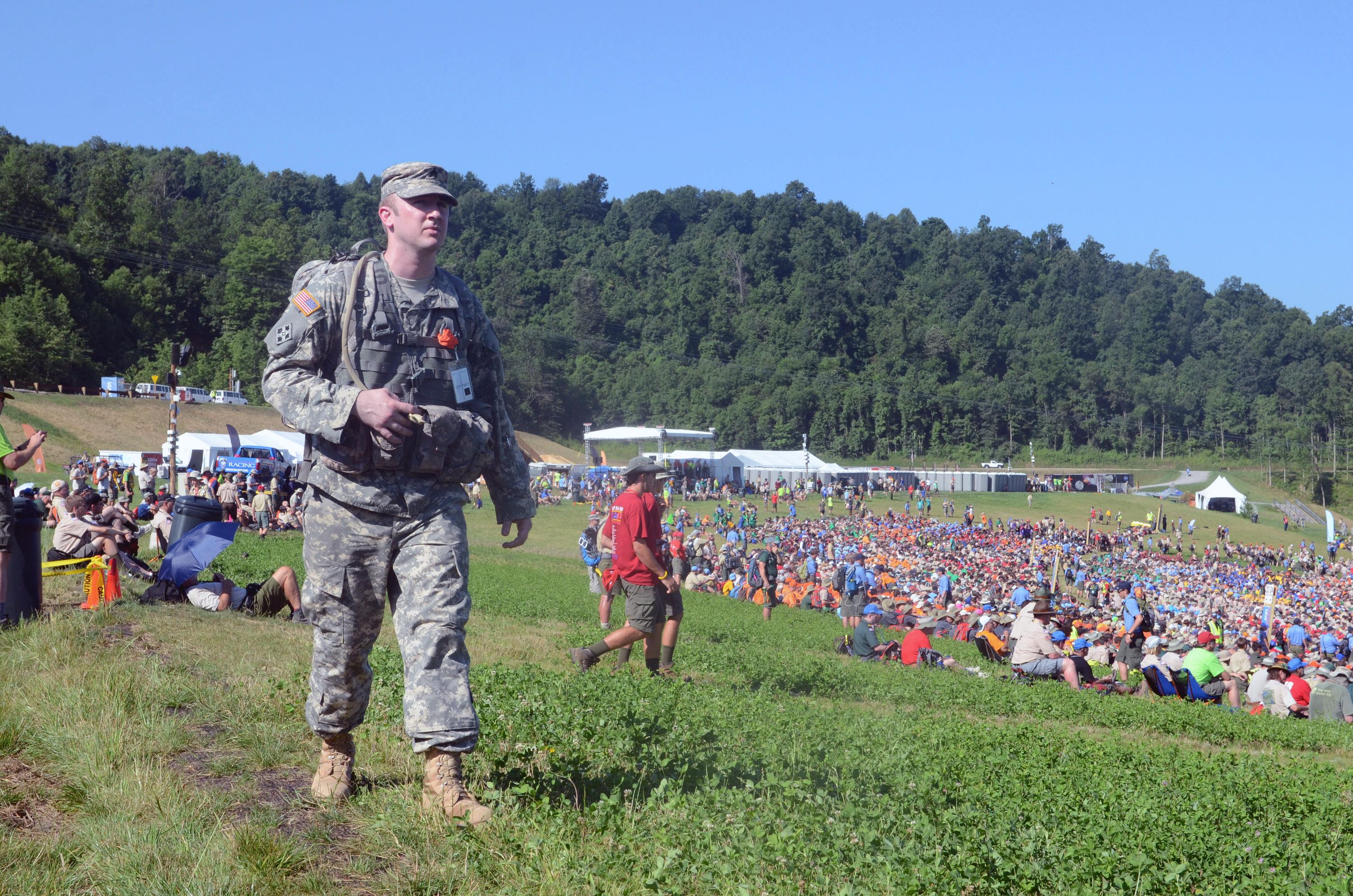 Air National Guard firefighters pitch in to support Boy Scout Jamboree > National Guard > Guard