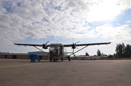 This C-23B+ 'Sherpa,' a beloved fixture of the Washington Army National Guard, was flown from its base for the final time last week.