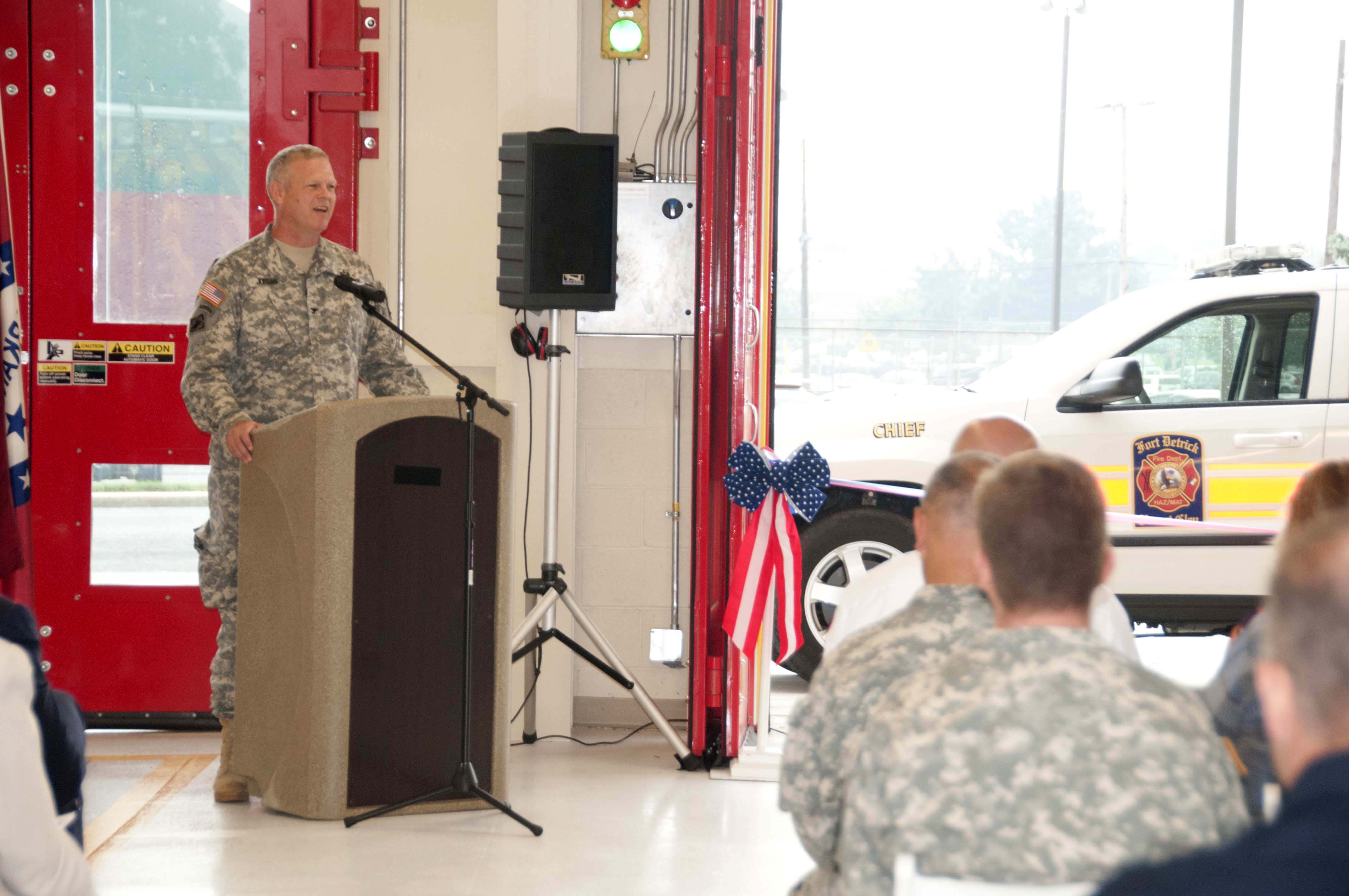 Modern Emergency Services Center opens at Ft. Detrick > Baltimore District > News Stories