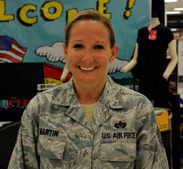 Senior Master Sgt. Katrina Martin, 8th Air Force Judge Advocate Numbered Air Force Paralegal Manager, "We're all attending barbecues and have family plans for the long weekend. For the fall, I'm looking forward to the season premiere of The Walking Dead."  (U.S. Air Force photo/Airman 1st Class Andrew Moua)