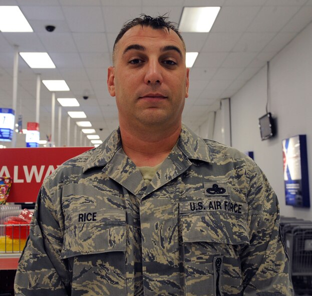 Master Sgt. Brian Rice, Air Force Global Strike Command Advanced Programs superintendent, "I'm going to remodel my bathroom over the long weekend and I'm looking forward to football season." (U.S. Air Force photo/Airman 1st Class Andrew Moua)