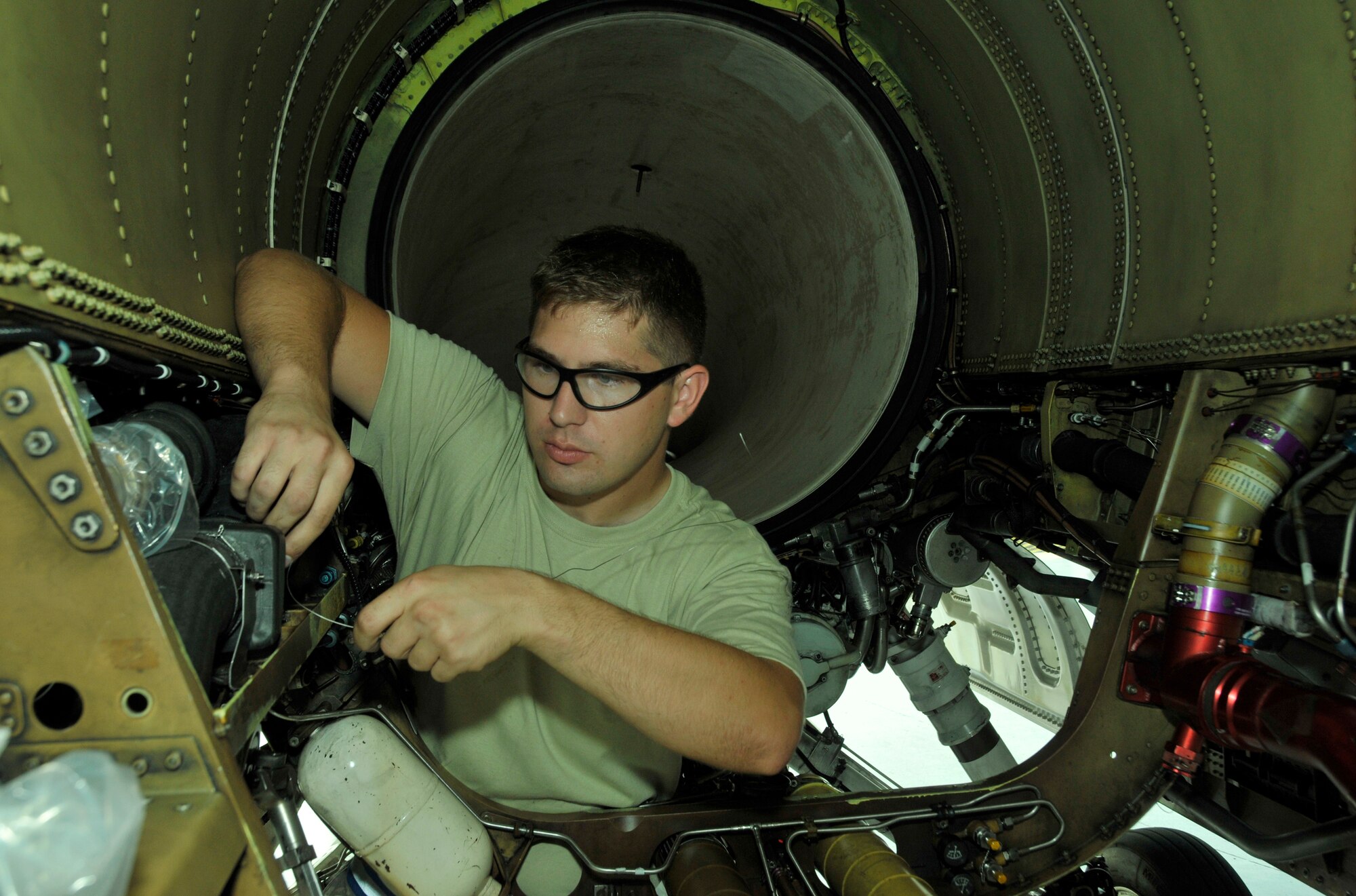 The Reserve Forces Policy Board findings show the cost of a reserve component member, like Airman First Class James Brewer, Homestead Air Reserve Base, Fla., is about one-third that of an active component counterpart, according to AF Reserve Command officials. (U.S. Air Force file photo/Senior Airman Jacob Jimenez)