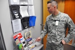 Education Services Officer Capt. Dustin Cebula discusses education benefits and the role of the Wisconsin Army National Guard's Education Services Office during an interview on Nov. 28, 2012.