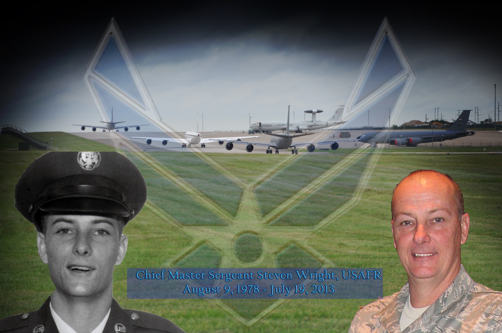 Chief Master Sergeant Steven Wright retires after 34 years.