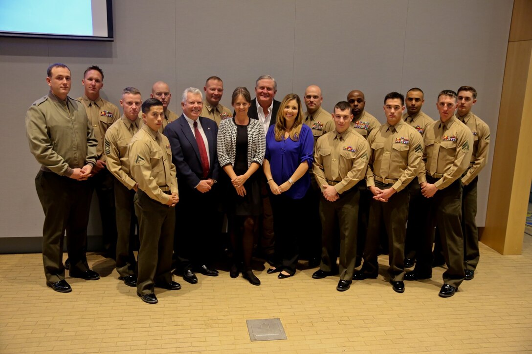 Newport Beach celebrates 10 years supporting 1st Bn., 1st Marines