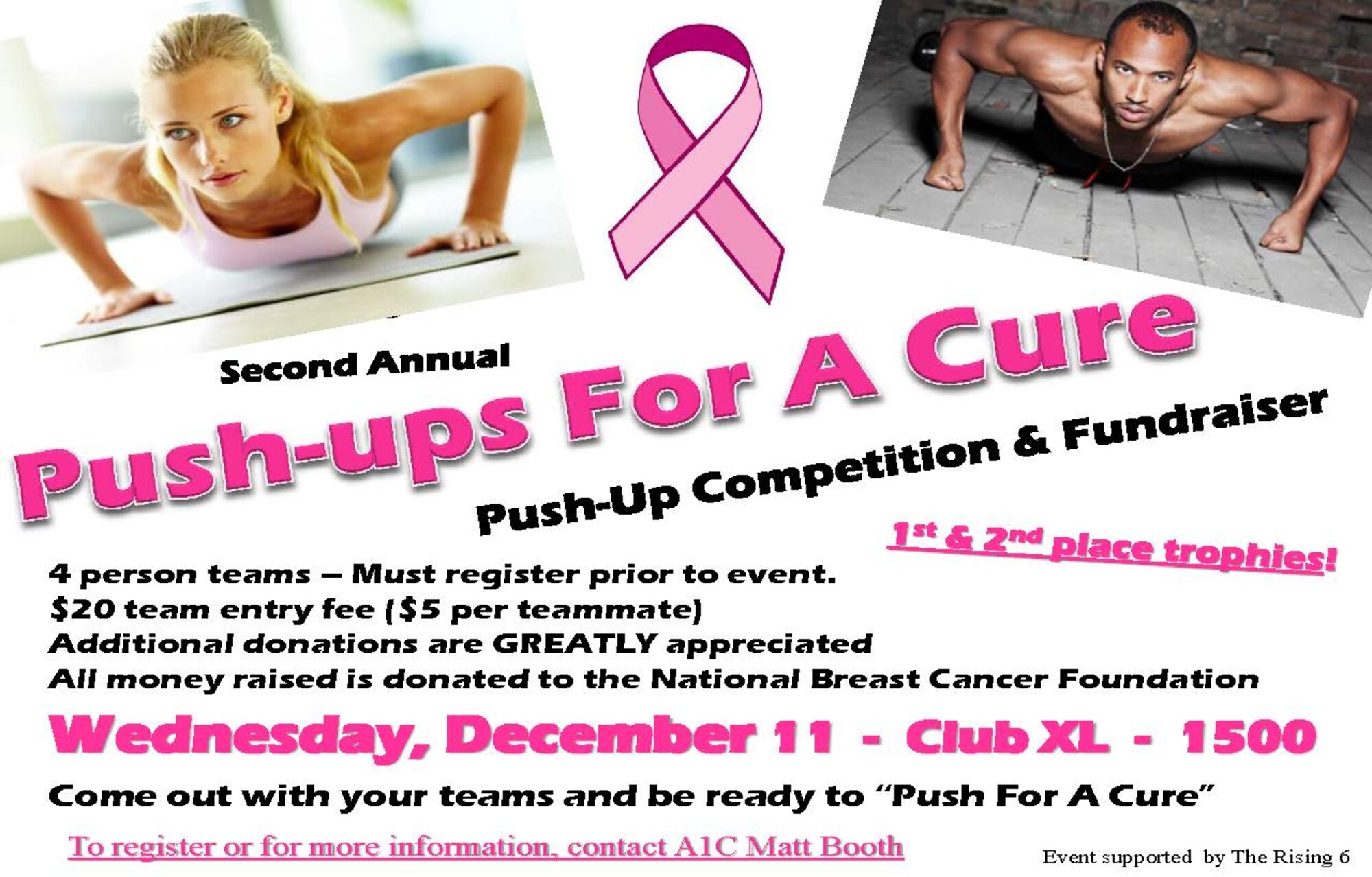 Come support the cause!