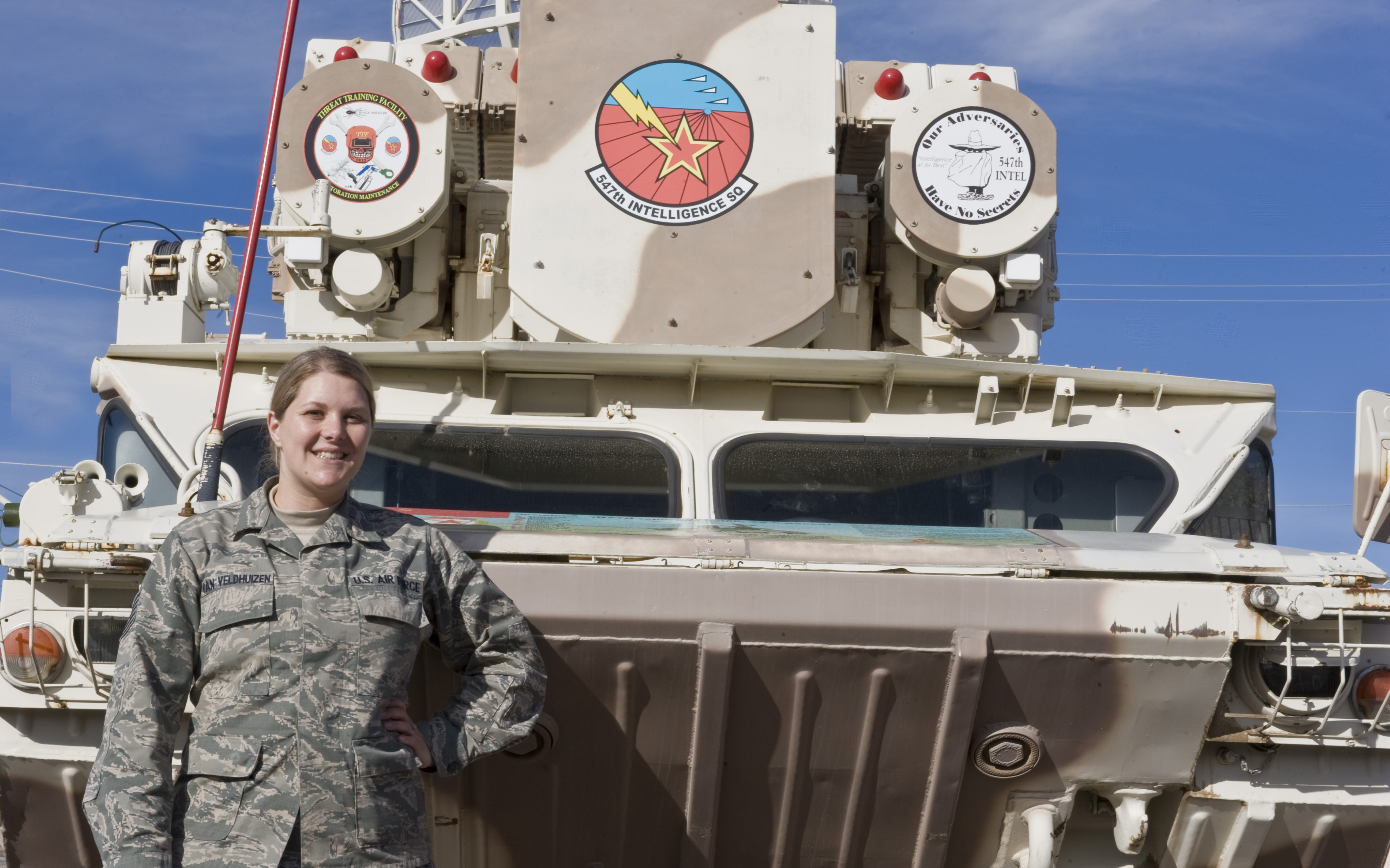 547th Intelligence Squadron NCO receives Nellis Top III MVP Award