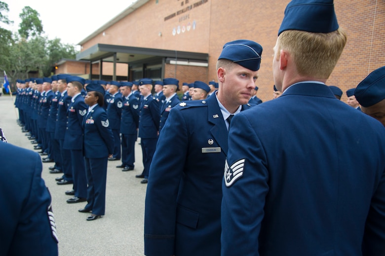 85th Eis Conducts Open Ranks Inspections > Keesler Air Force Base 