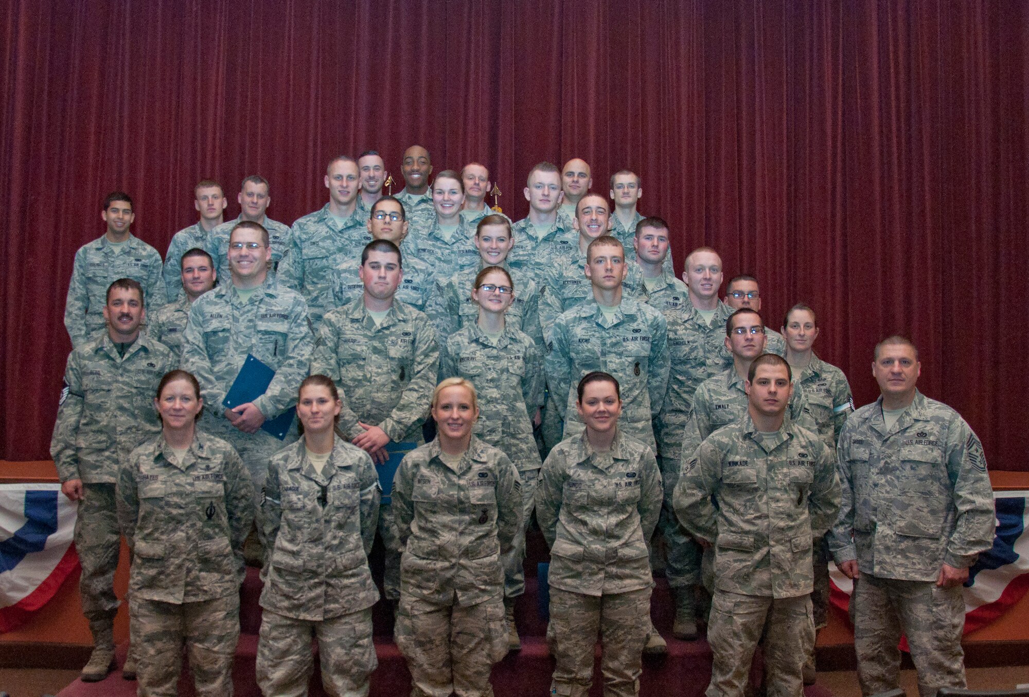 November Enlisted Promotion Ceremony (U.S. Air Force photo by 2nd Lt. Christen Ornella)
