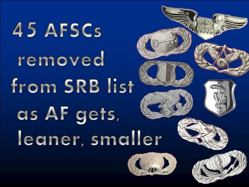 Air Force Srb Listing Airforce Military