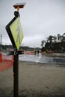 Drivers aboard Marine Corps Air Station New River, in accordance with Air Station Order 5550.2N, need to yield the right of way to pedestrians in crosswalks. 
