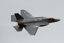 The Air Force announced Hill Air Force Base, Utah, will be home to the service's first operational F-35A Lightning IIs. The first operational F-35As are scheduled to arrive at Hill in 2015. The base is projected to receive 72 F-35As, replacing the 48 F-16 Fighting Falcons currently assigned. The F-35A, manufactured by Lockheed Martin, is a fifth-generation fighter aircraft intended to be the Air Force's premier strike fighter aircraft through the first half of the 21st Century. The multirole fighter is expected to eventually replace the service's F-16 and A-10 fleets. (U.S. Air Force photo by Alex R. Lloyd) 
