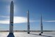 Peacekeeper, Minuteman I and Minuteman III ICBMs on display near F.E. Warren Air Force Base, Wyo., Gate 1 Feb. 11, 2011. (U.S. Air Force photo by R.J. Oriez)