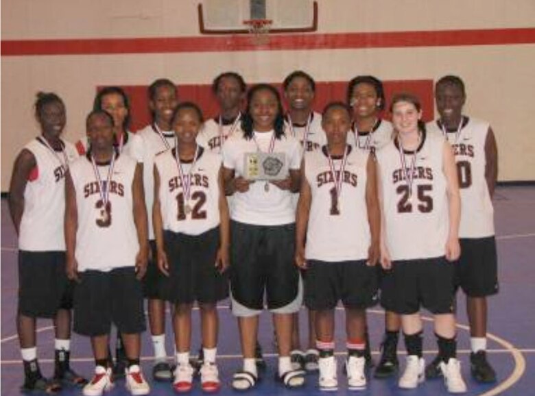 South Georgia 76ers Amateur Athletic Union Varsity Championship Team. 