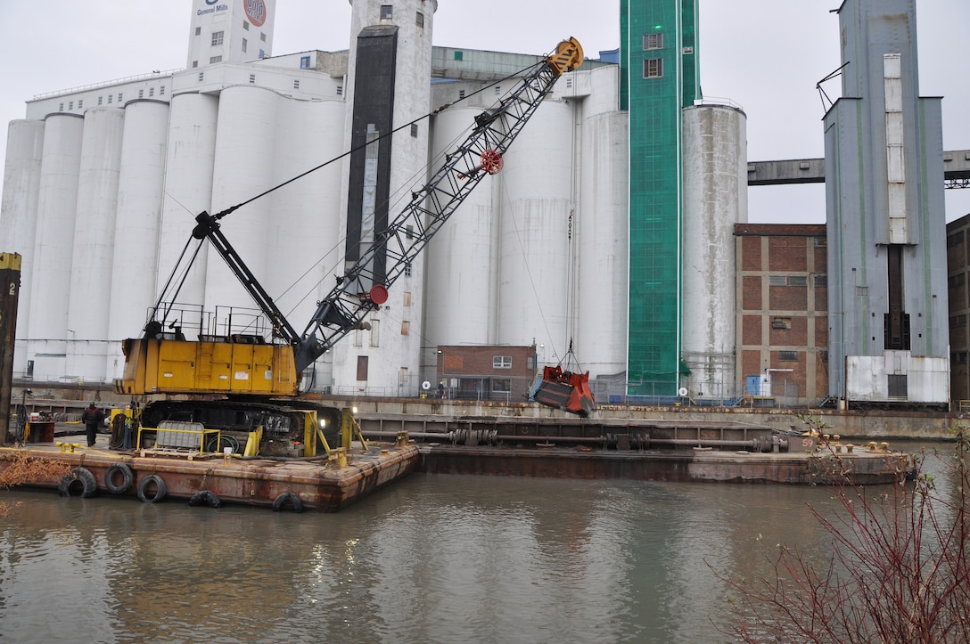 The Buffalo River Restoration Partnership dredging efforts have reached the City Ship Canal as part of the ongoing restoration of the Buffalo River "Area of Concern" (AOC).  The Partnership has leveraged nearly $75 million dollars into a restoration of the Buffalo River AOC and its shoreline, laying a cleaner foundation for WNY's blue economy. 