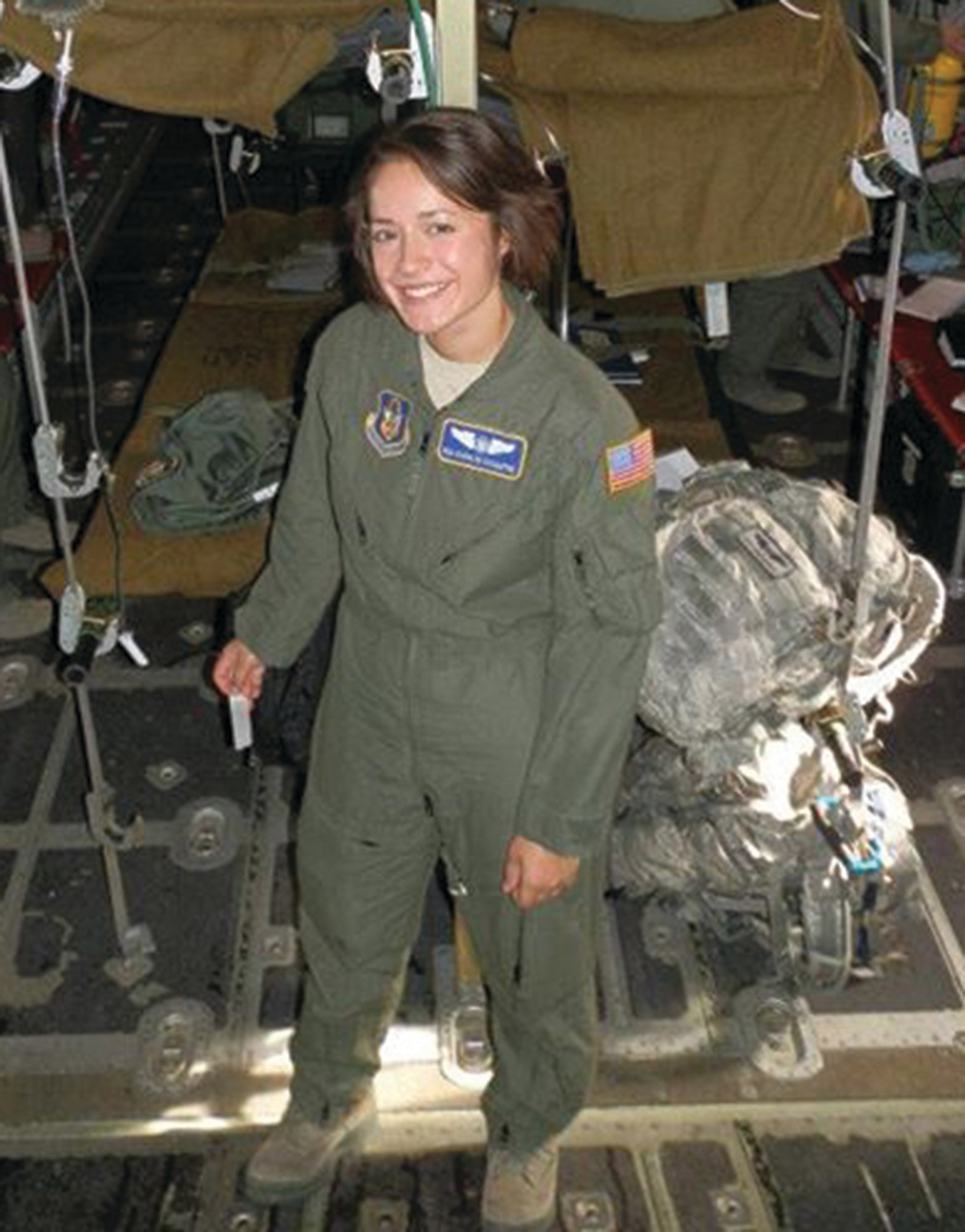 WRIGHT-PATTERSON AIR FORCE BASE, Ohio - Senior Airman Karolyn Cichantek, 445th Aeromedical Evacuation Squadron medical technician, is the December 2013 445th Airlift Wing Spotlight Performer. (Courtesy photo)