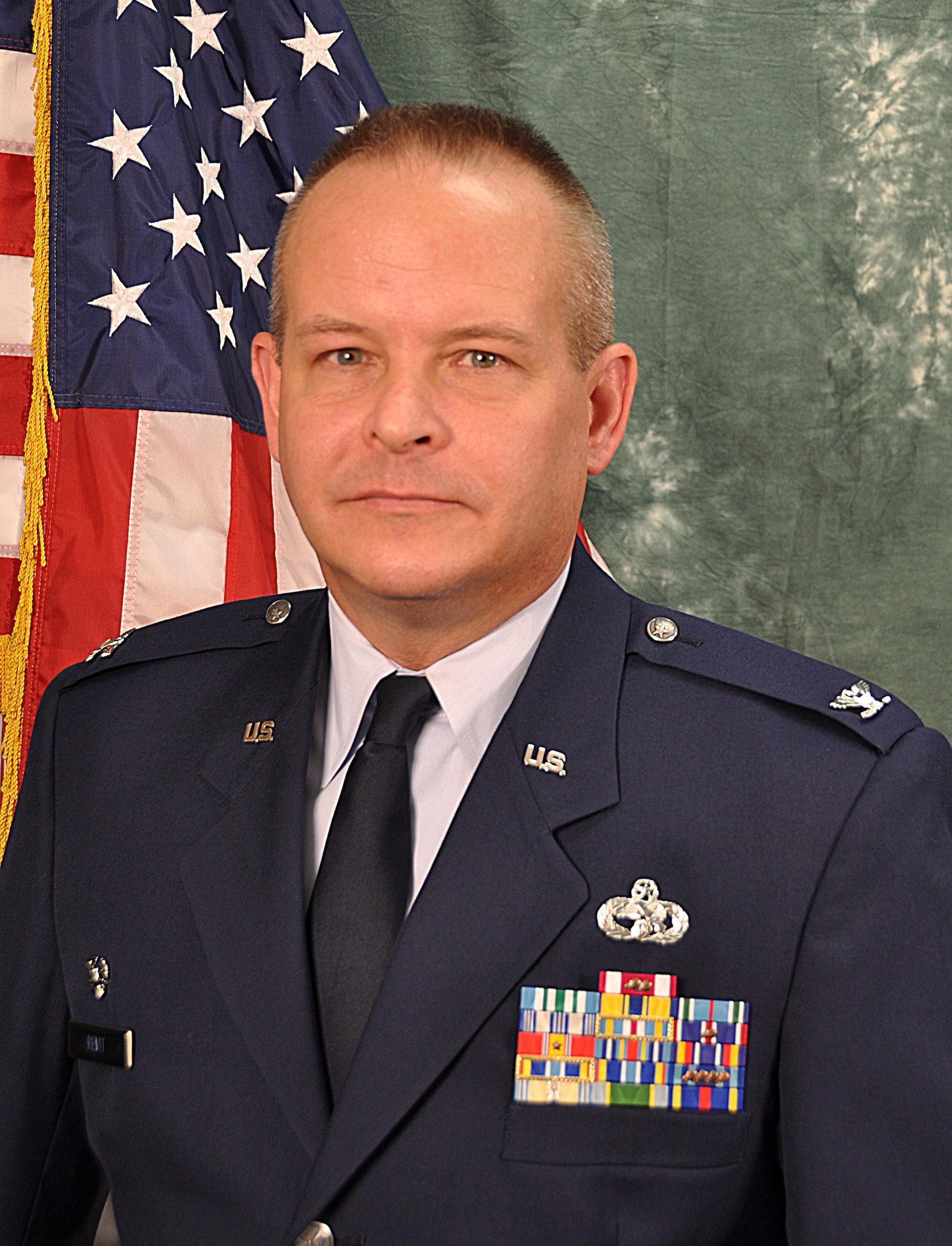 The new 507th Mission Support Group Commander, Col. Joseph M. Revit (U.S. Air Force Photo/Maj. Jon Quinlan)      
