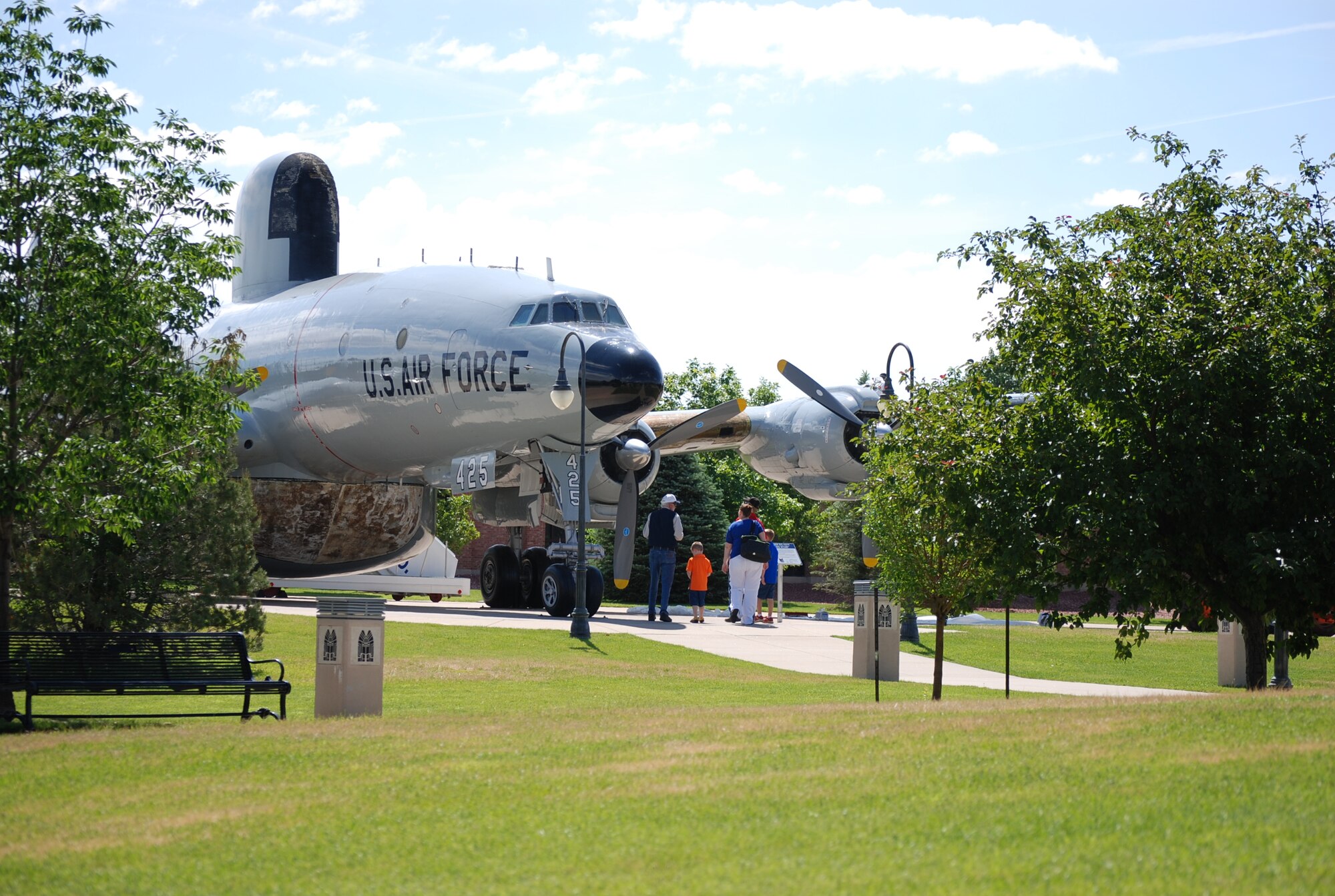 PETERSON AIR FORCE BASE, Colo. – The Peterson Air Park offers a unique experience for service members, their families and the surrounding community by offering free access to the beautifully designed space that features historical buildings and different airframes from throughout Air Force history. As a result, the air park has received the Excellence Award for Historic Civil Restoration from the Historic Preservation Alliance of Colorado Springs. The 21st Space Wing earned the annual award for the historical preservation and improvements to the Peterson Air and Space Museum. From its origin as the first passenger terminal and hangar for the original Colorado Springs airport more than seven decades ago, the Peterson Air and Space Museum has become a repository for the Air Force and the city's heritage. (U.S. Air Force photo/Michael Golembesky)