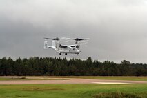 Bell-Boeing CV-22B Osprey vertical takeoff. (U.S. Air Force photo)