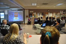 District Purchasing Agent Ruth Johnson spoke to Walla Walla District employees during a National Disability Employment Awareness Month observance. This year’s theme was “Because we are EQUAL to the task.”
