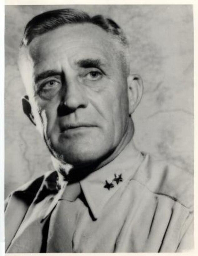 Maj. Gen. Claude A. Larkin, Marine Corps aviator during World War II.