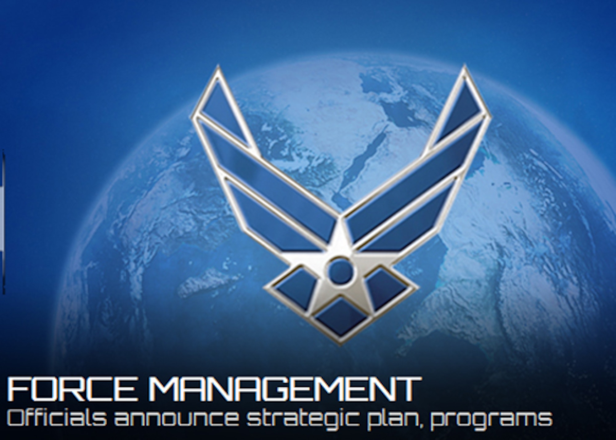 Air Force leaders announced force management programs Dec. 11 designed to reduce the force by thousands of Airmen over the next five years as a result of sequestration. (U.S. Air Force graphic)
