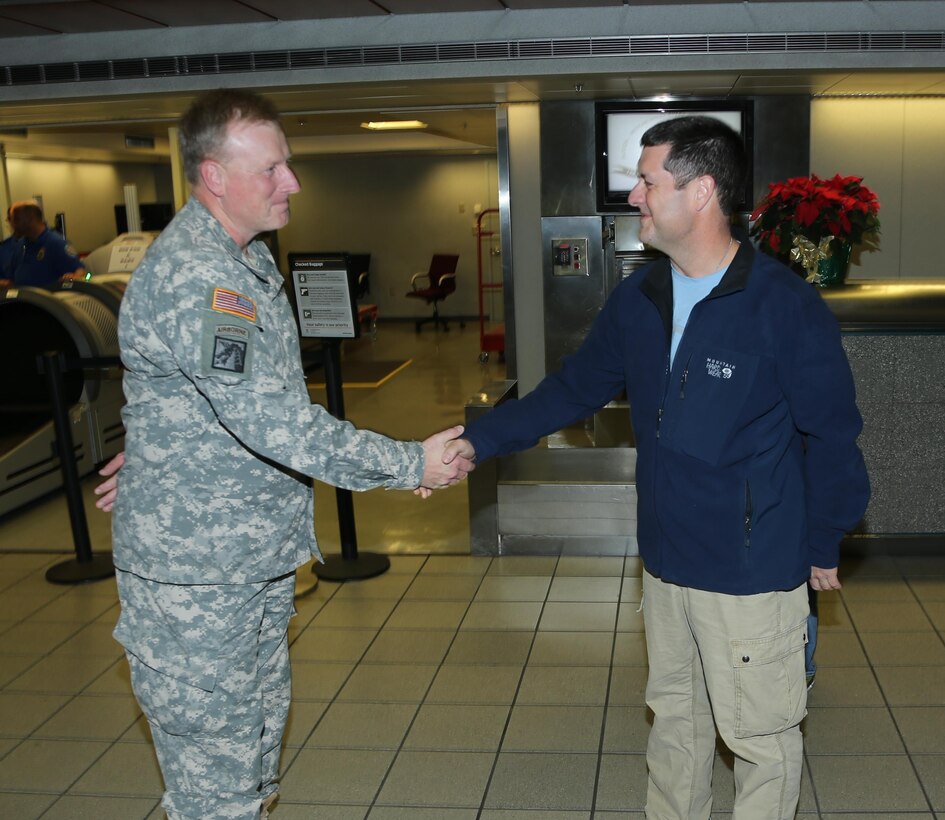 Vicksburg, Miss……The U. S. Army Corps of Engineers (Corps) Vicksburg District’s Mike Renacker has recently returned from ten months of deployment to Bagram Air Field, Afghanistan. 