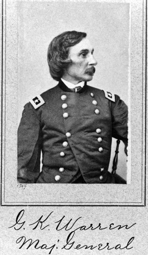 Civil War Carte de Visite of Major General Gouverneur K. Warren.
