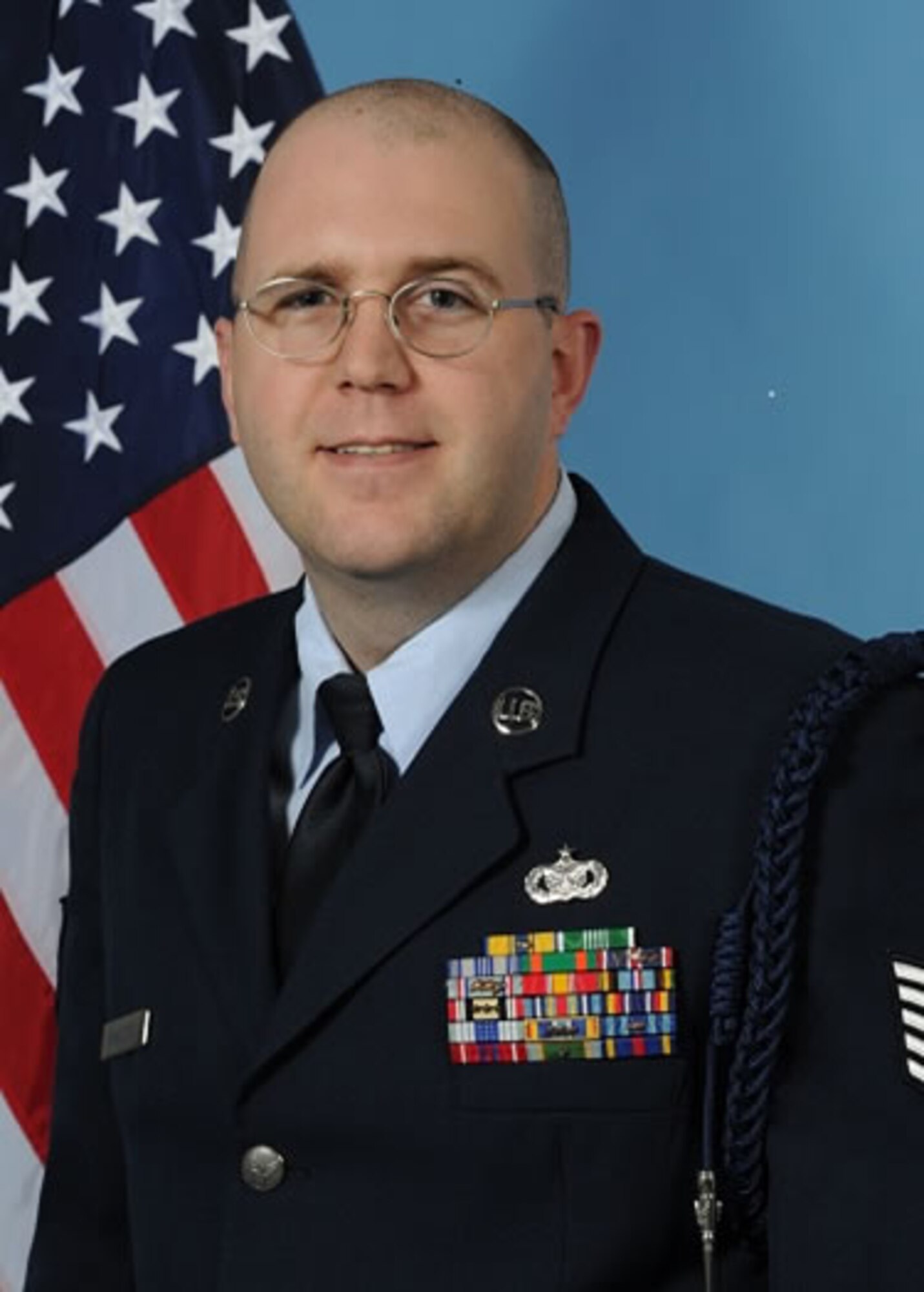 Tech. Sgt. Christopher Bradford, a 365th Training Squadron military training leader from Marshall, Ill., has been selected as the commander's wingman of choice for the Dec. 5 week. He was chosen based on his professionalism and work ethic. (Official U.S. Air Force photo) 
