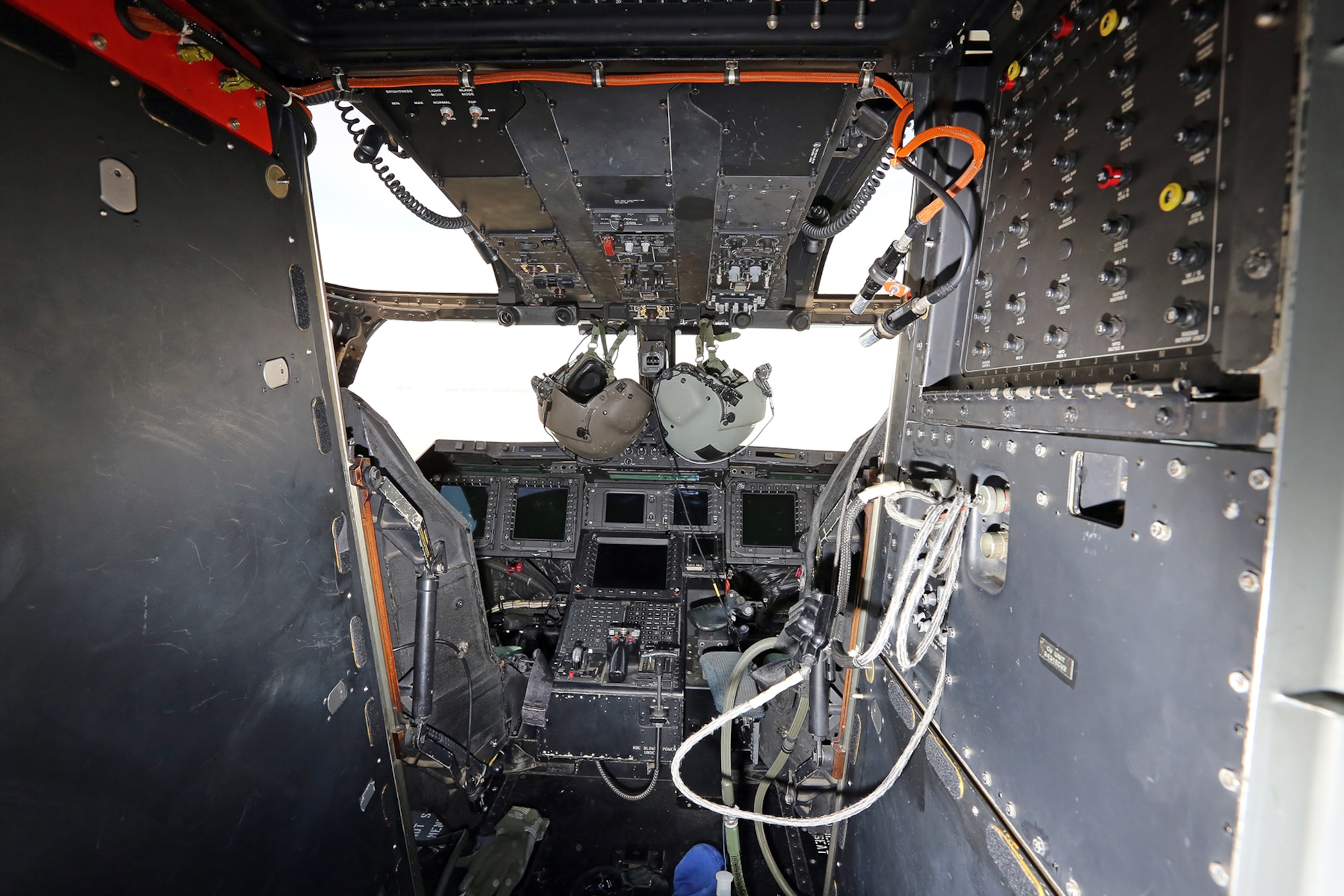 DAYTON, Ohio -- The Bell-Boeing CV-22B interior at the National Museum of the U.S. Air Force. (U.S. Air Force photo by Don Popp)