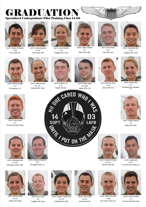 SUPT Class 14-03 set to graduate