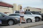 Richard Jernigan, Air Education and Training Command Decision Support System program manager, performs his daily cardio Dec. 4 at Joint Base San Antonio-Randolph. (U.S. Air Force photo by Joel Martinez)