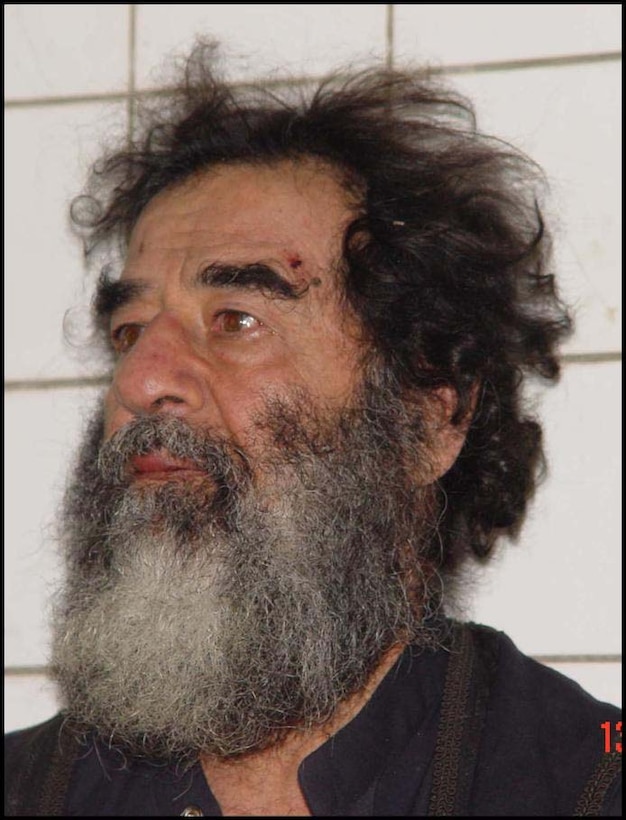 Saddam Hussein was captured Dec. 13, 2003.