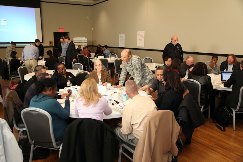 District leaders discussed the strengths, weaknesses, opportunities, and threats identified by employees during a strategic planning seminar held Dec. 10-12 at Bob Hope Patriotic Hall in downtown Los Angeles. 