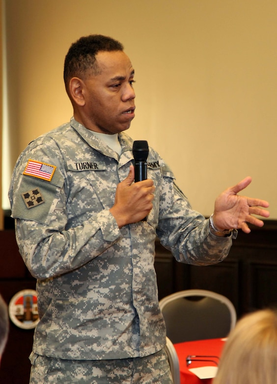 South Pacific Division Commander Brig. Gen. David Turner attended the Los Angeles District Strategic Planning Seminar Dec. 12 and said he learned a great deal from listening to the discussions and looked forward to seeing the progress the District would make. 