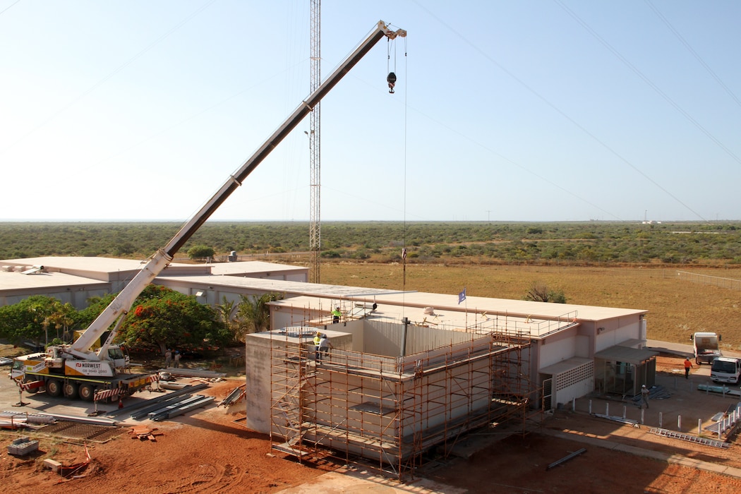 The 151st Civil Engineer Squadron spent two weeks on a volunteered Deployment for Training (DFT) in Australia November 1-17.  The squadron was tasked to renovate and support a Space Surveillance Network radar site in Exmouth, Western Australia. (Utah Air National Guard photo by CMSgt. Mark Savage/RELEASED)