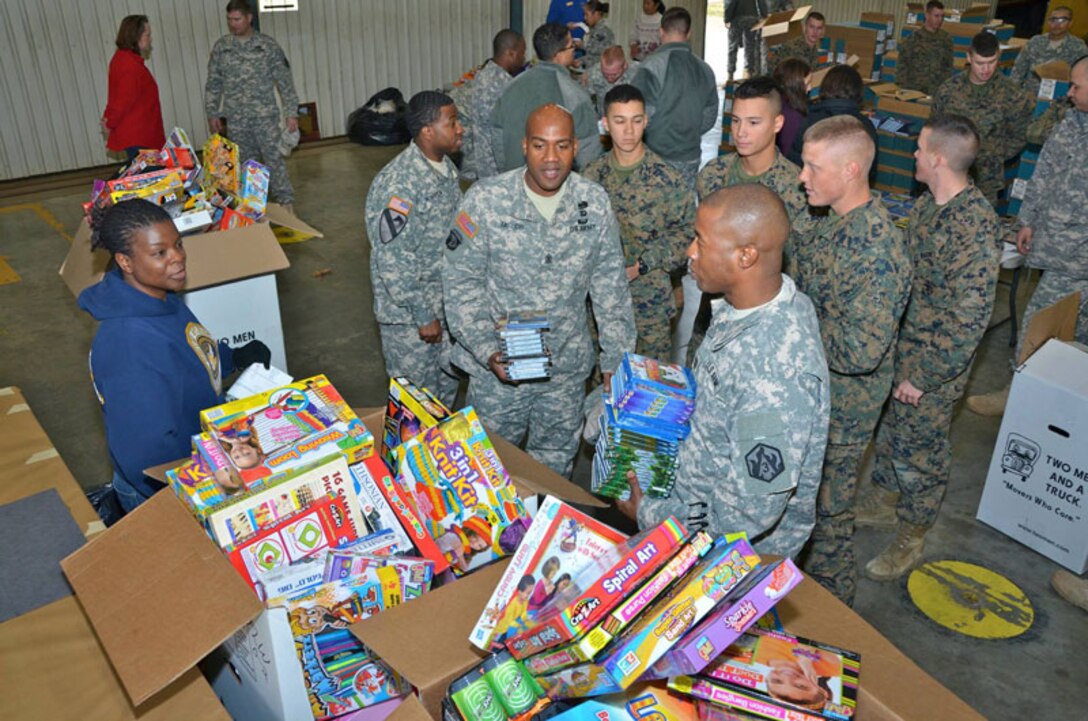 H.E.R.O.E.S. Care distributed some 16,800 DVDs and 2,500 toys at a value of about $336,000 to Fort Leonard Wood unit representatives for military children.