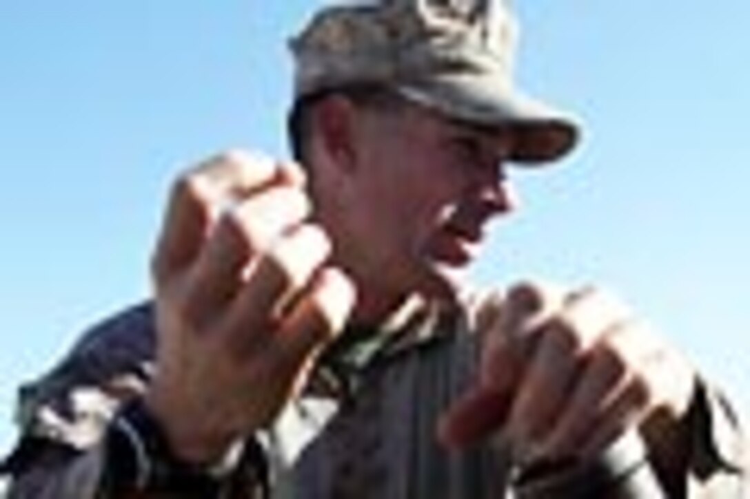 U.S. Marines Conduct Weapons Familiarization Training in Afghanistan