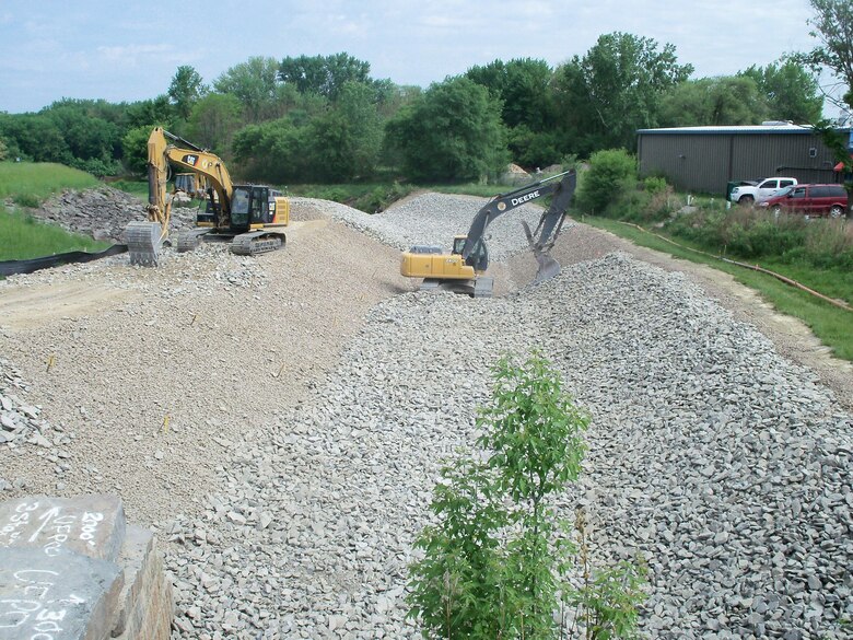 PL84-99 repairs underway in Vestal, N.Y. 