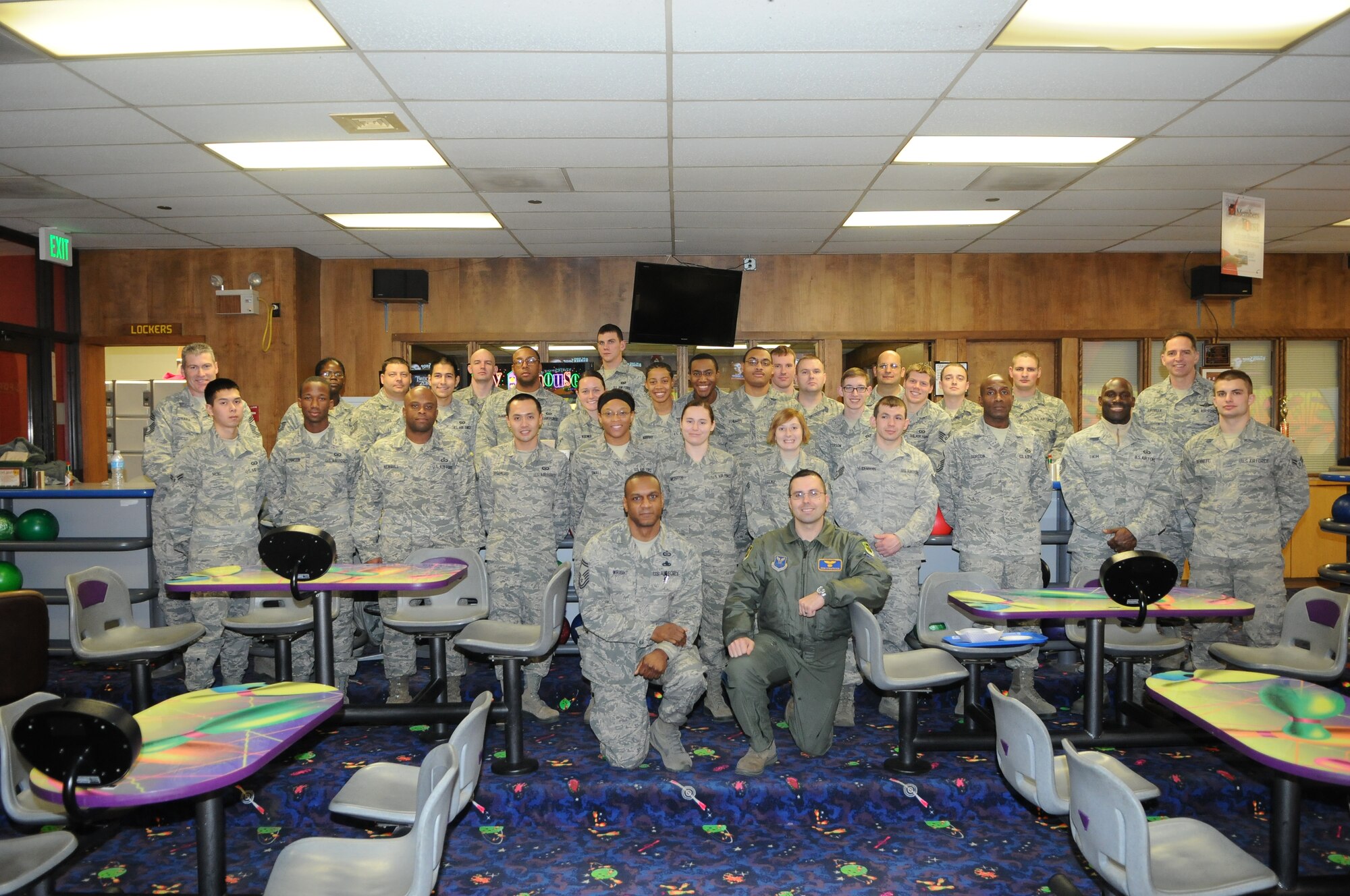 The 5th Operations Support Squadron’s Aircrew Flight Equipment Flight is the focal point for all 5th Bomb Wing B-52 aviator life sustaining equipment.  Comprised of two sections, Aircraft Support and Aircrew Support, AFE is directly responsible for maintaining and inspecting all flyers’ helmets, night vision devices, nuclear flash blindness protection, chemical ensembles, anti-exposure suits, life rafts, life preservers, aircraft-installed parachutes, and survival kits.  In addition, AFE provides B-52 aviators initial/recurring Equipment Familiarization and Aircrew Chemical Decontamination Training to sustain mission readiness and flight currency.  AFE has proudly merged two mottos: “Your Life is Our Business & Last to Let You Down!”       